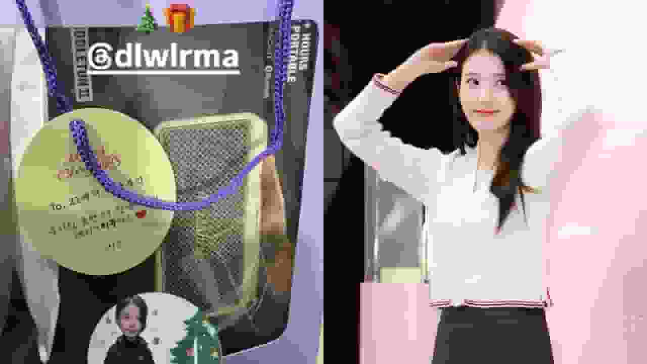 最棒的聖誕老人降臨!IU再度為《21世紀大君夫人》劇組準備驚喜,豪送價值70萬韓元的音響!