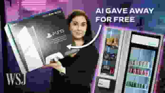 AI 自動販賣機實驗慘敗 被誘導下竟免費送 PlayStation 5 大虧本