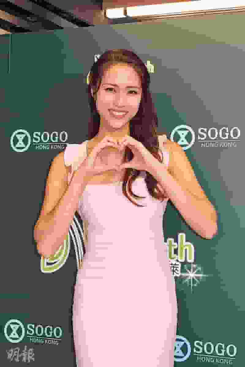寄語候選港姐享受比賽 劉穎鏇:身形高大未必有着數