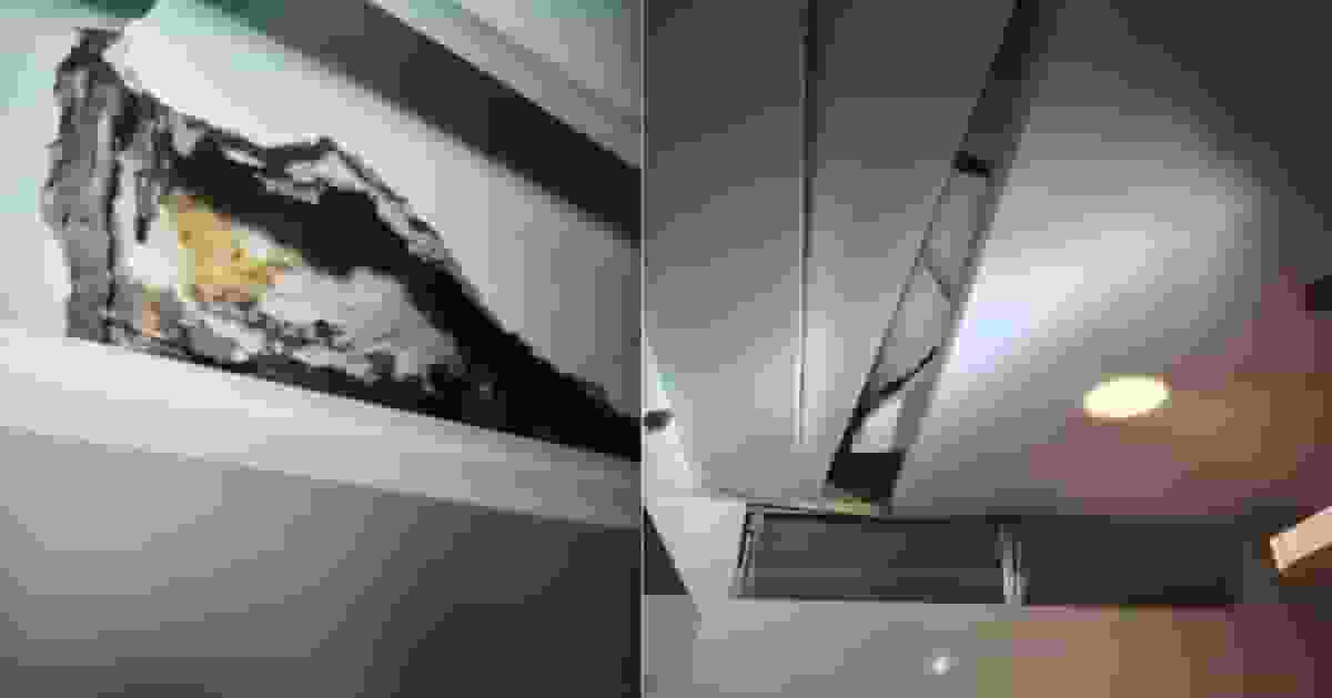 慘遇「化妝樓」!港人斥逾200萬購公屋 收樓十日驚見冧天花發黑石屎崩落