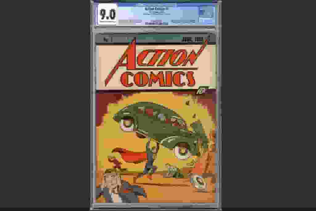 超人漫畫拍賣 | 1938年元祖級初版逾億港元成交 刷新拍賣紀錄