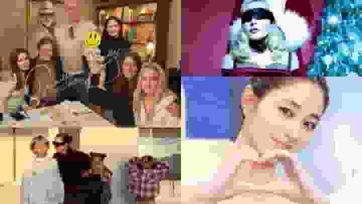 「貓王」遺孀平安夜罕甫四代同堂照 蒙眼麥當娜穿性感內衣做節 李珉廷肉麻宣示主權