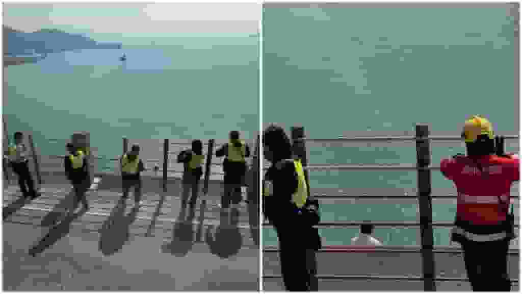 珍惜生命│青馬大橋男子跨欄墮海亡 往機場方向慢線一度封閉