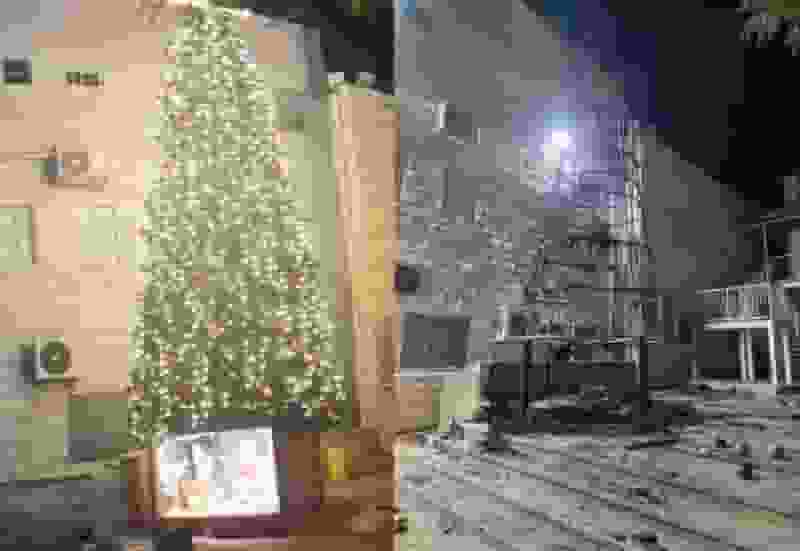 以巴衝突 | 西岸3巴人縱火焚燒聖誕樹 破壞耶穌誕生場景被捕