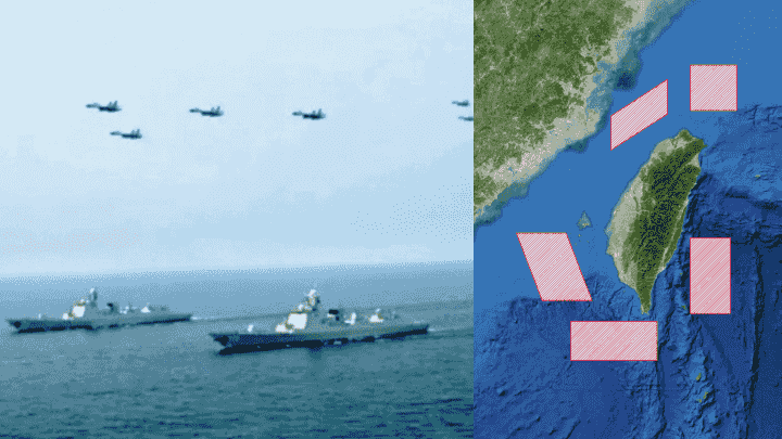 圍台軍演—東部戰區今起檢驗立體攝阻戰力 奪取綜合控制權警告台獨