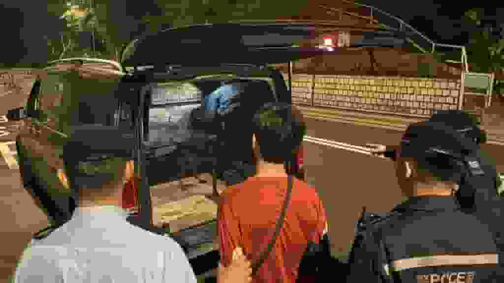 西貢貨Van藏57萬元大麻製品及「毒郵票」 35歲男司機被捕