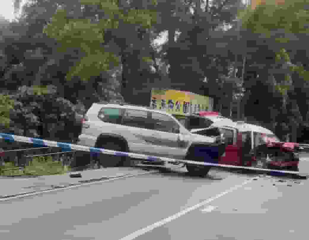 粉錦公路致命車禍 的士疑失控越線迎頭撼四驅車 1 男乘客不治｜Yahoo