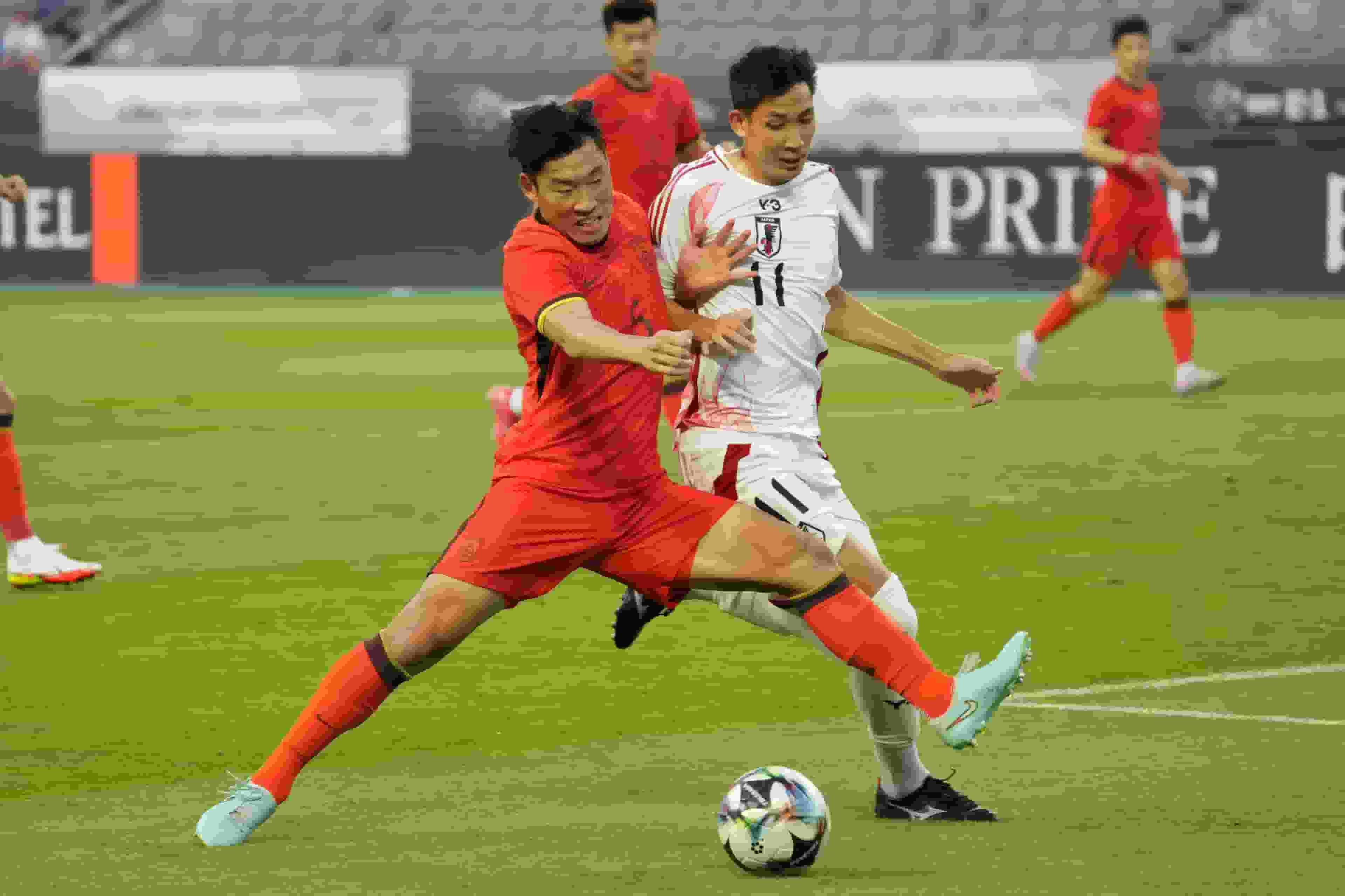 日本東亞盃2:0輕勝國足