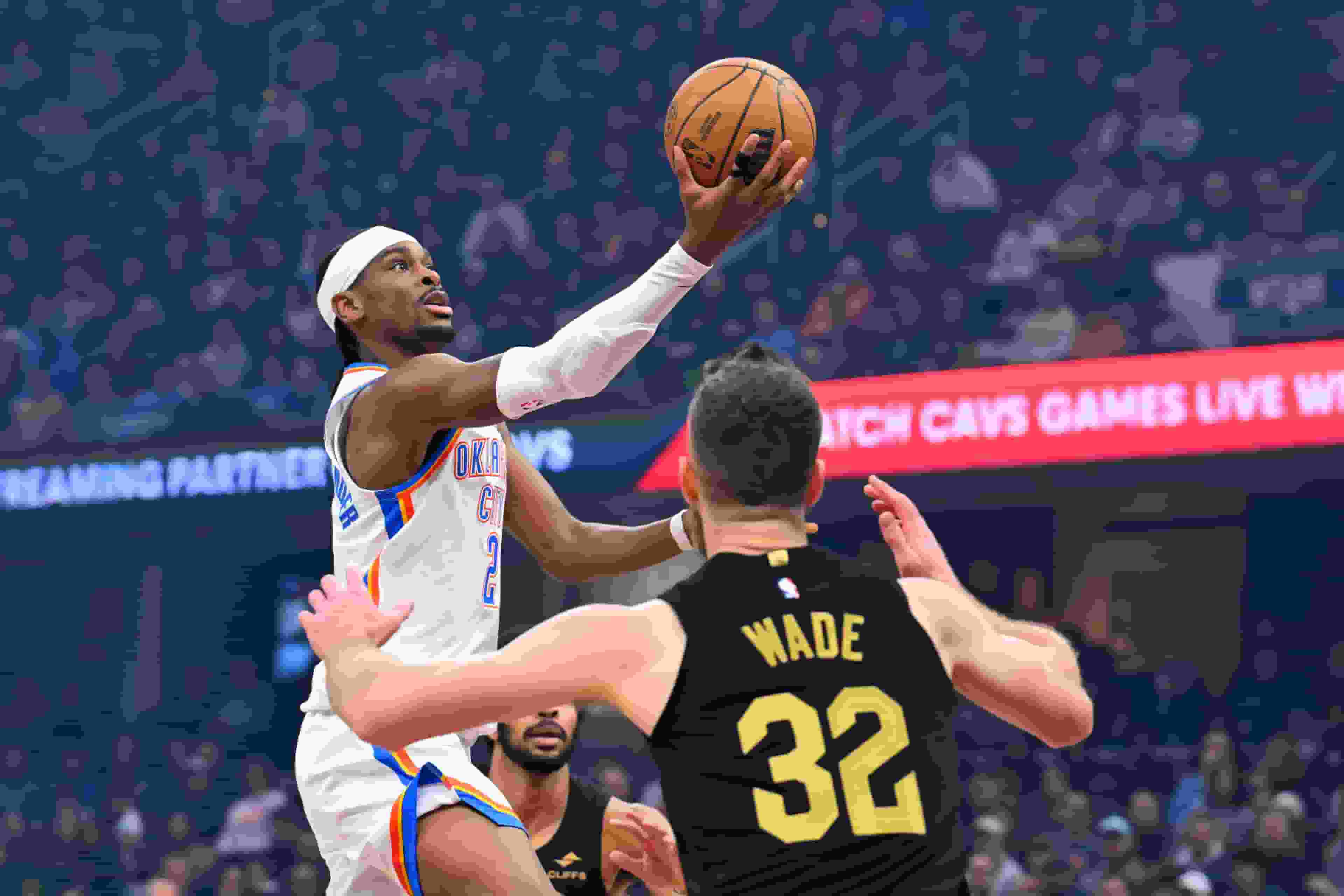 SGA獨取30分 雷霆大炒騎士