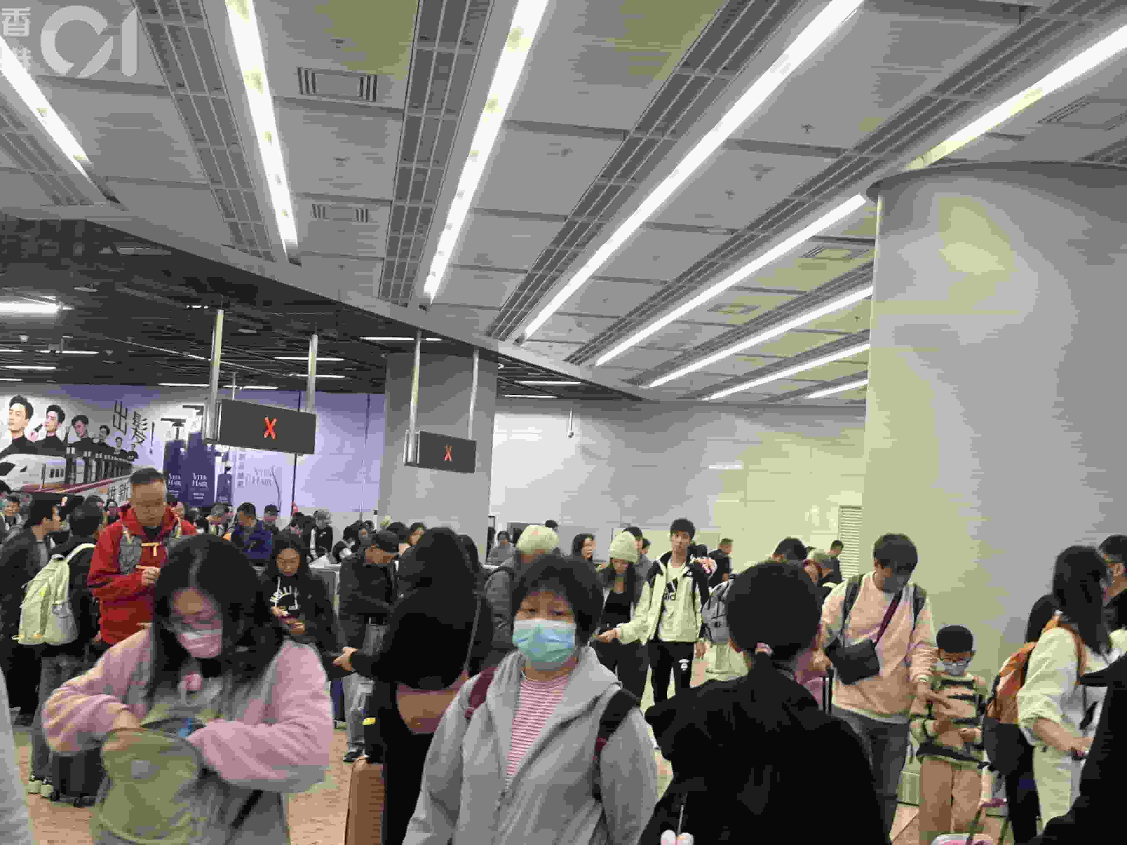 聖誕假期尾聲|至夜晚9時逾101萬人次出入境 包括45萬港人回港
