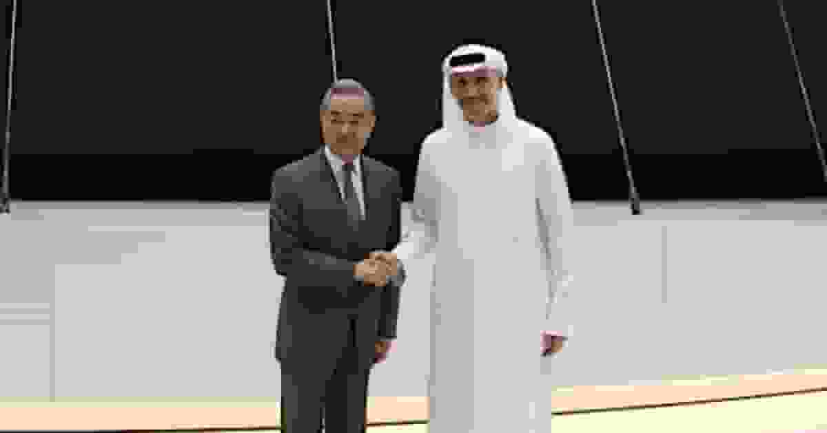 王毅晤阿聯酋總統特使哈勒敦 稱願保持兩國高層交往增進戰略互信