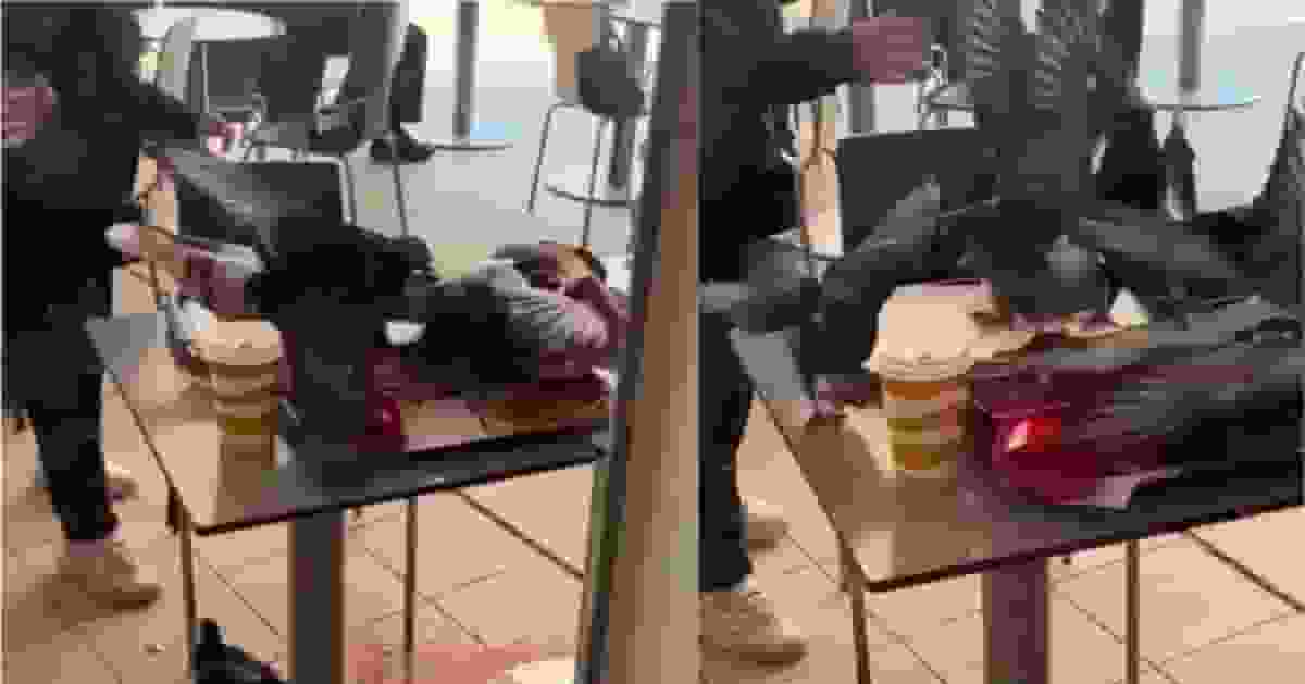 九龍公園野鴿肆無忌憚佔餐枱搶食 附近打工仔:日日都係咁,好恐怖!