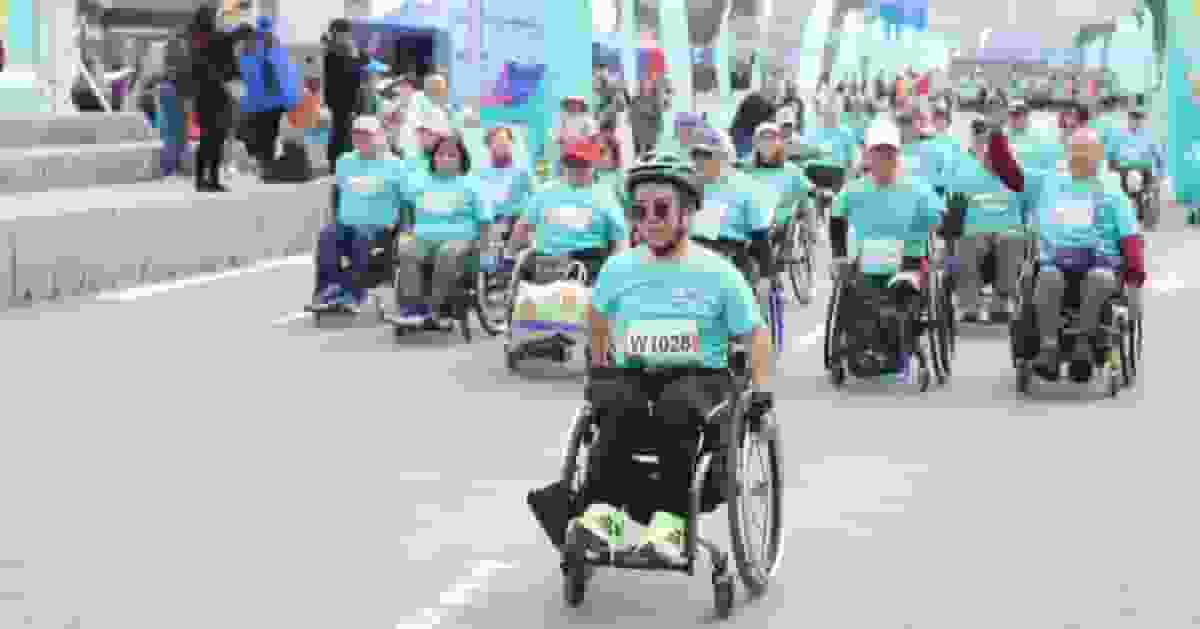 5000跑手參加恒基X博愛中環海濱慈善跑 彰顯傷健共融長幼同樂