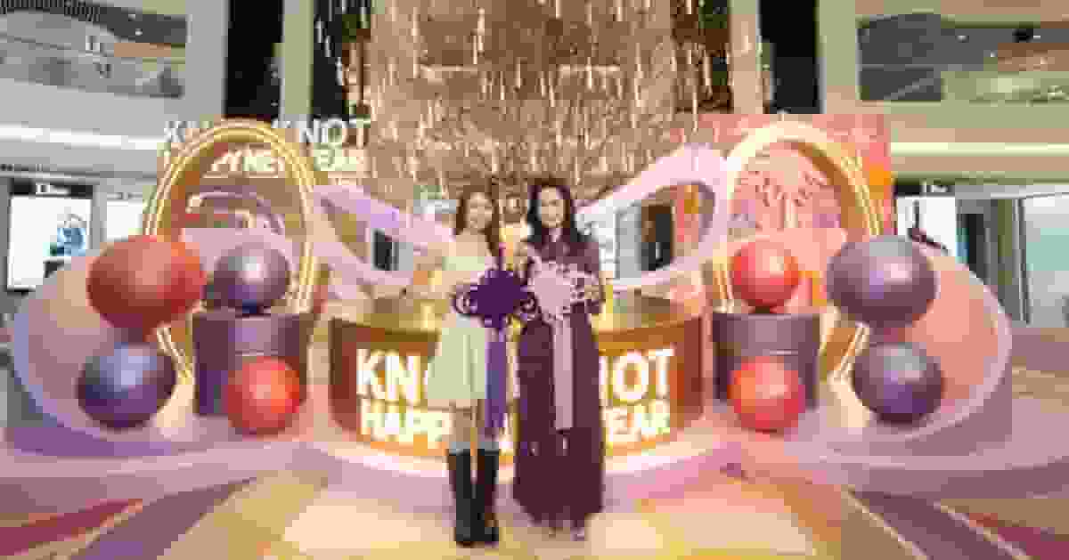 《KNOT KNOT HAPPY NEW YEAR》新春開運盛典 「仙氣琴清」郭羨妮與Yanny@Lolly Talk率先親繫如意結