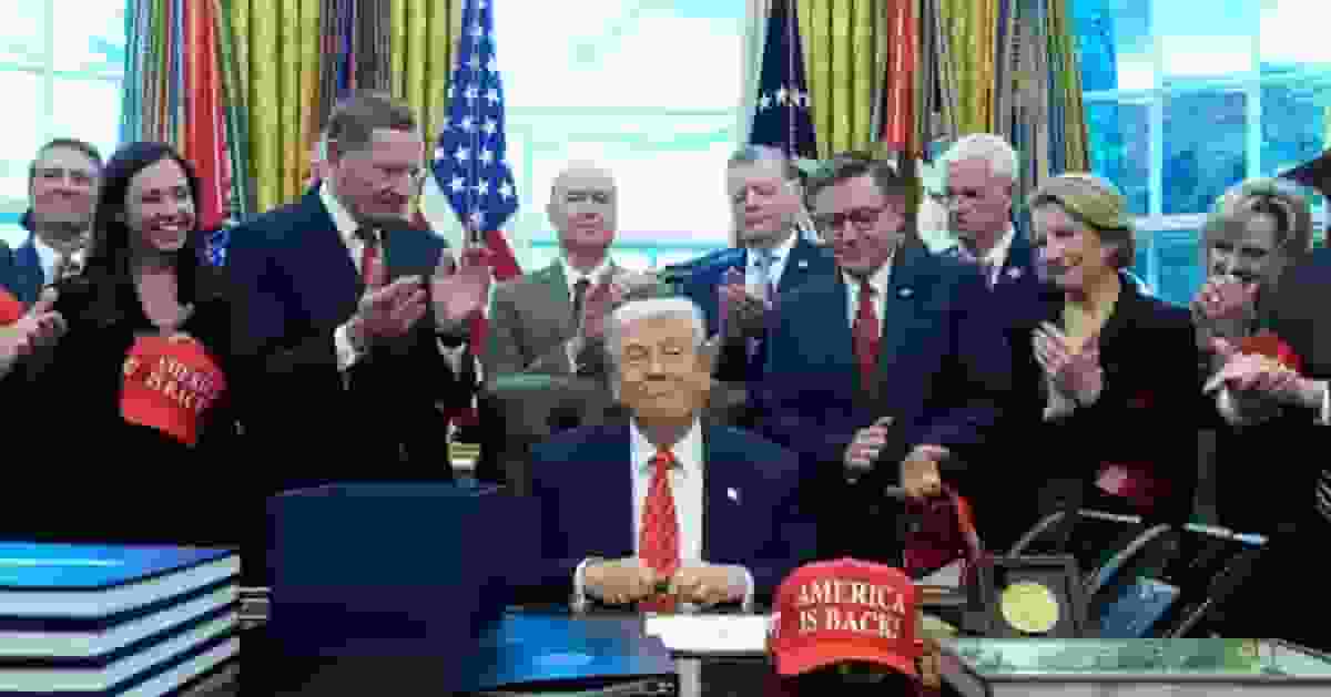 特朗普簽署撥款法案 結束美國聯邦政府局部停擺