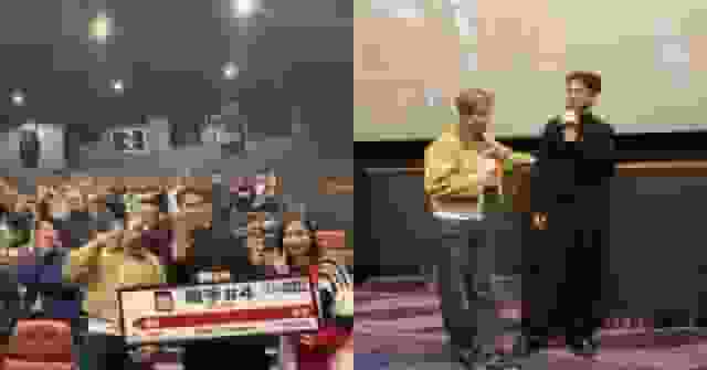 殺手#4|導演梁居英及監製文佩卿出席映後分享會 獲導演多年好友陳柏宇撐場支持