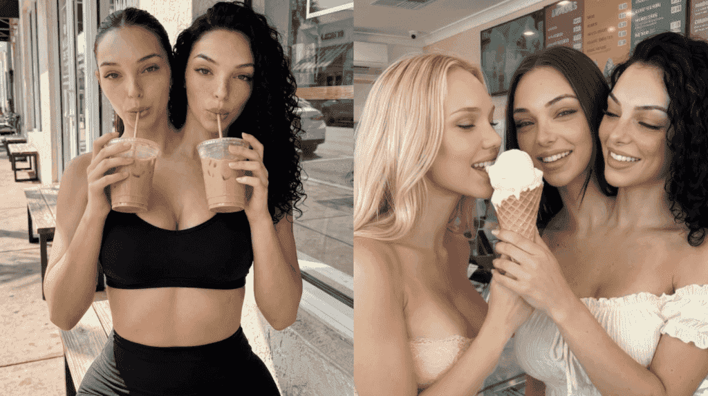 美「連體姊妹花」分享親密私生活 現身兩月狂吸粉28萬 專家揭AI憂扭曲審美觀