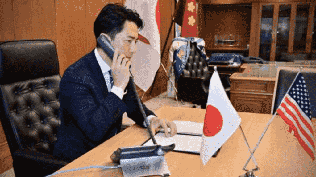 小泉進次郎與赫格塞思通話 日網民批擺拍