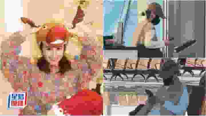 何超蓮平安夜單拖現身機場 坐商務低調飛台灣慶祝聖誕節 未見老公竇驍蹤影|獨家