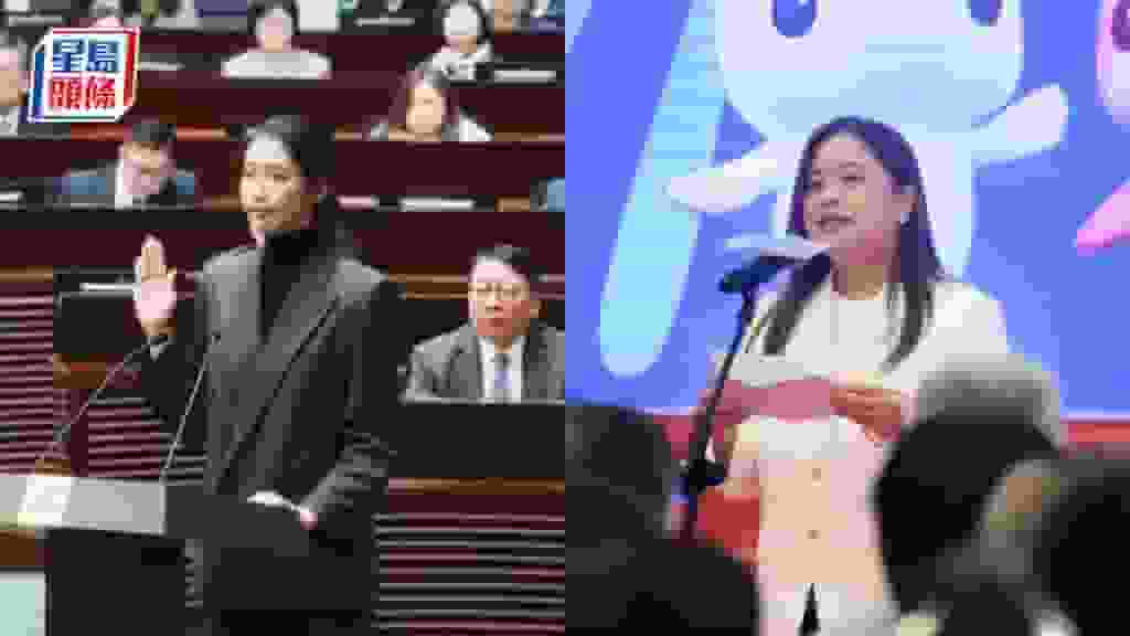 羅淑佩樂與江旻憓交流 相信能為新政策制定提供較新見解