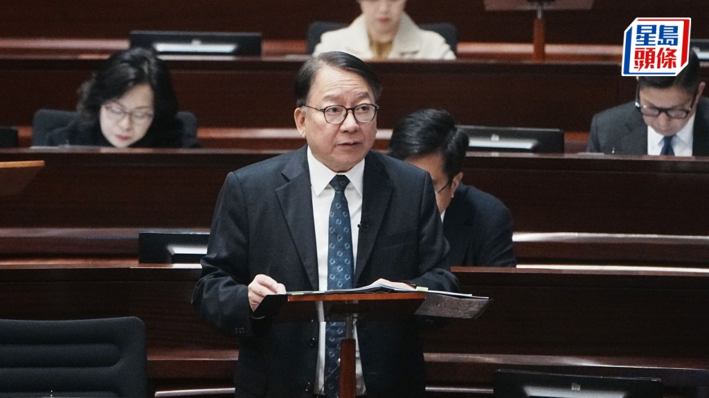 宏福苑大火|政府災後支援工作議案獲通過 陳國基 : 正與競委會循立法層面研究加強打擊圍標